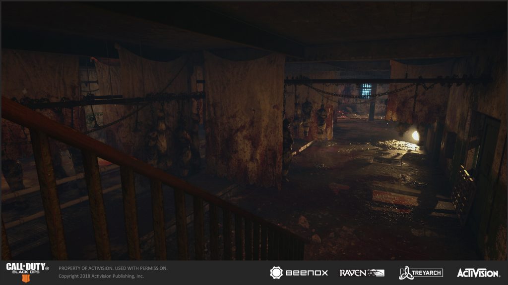 The full image from the Blood of the Dead Zombies map in Black Ops 4.
