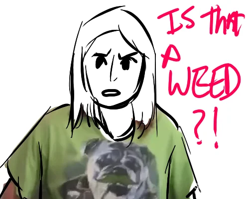 A cartoon reaction meme, retained from the original article.